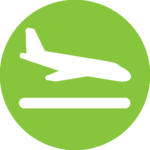 round airstrip icon